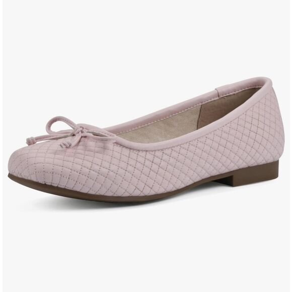 BRAND NEW CLIFFS BY WHITE MOUNTAIN WOMEN'S QUILTED BALLET FLAT G3 - Picture 1 of 16